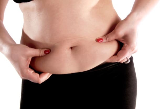 foto de gordura abdominal